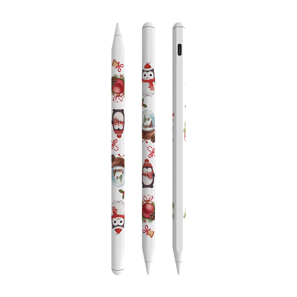 Christmas Design Custom Type C Fast USB Charge Stylus Pen For Ipad tablets
