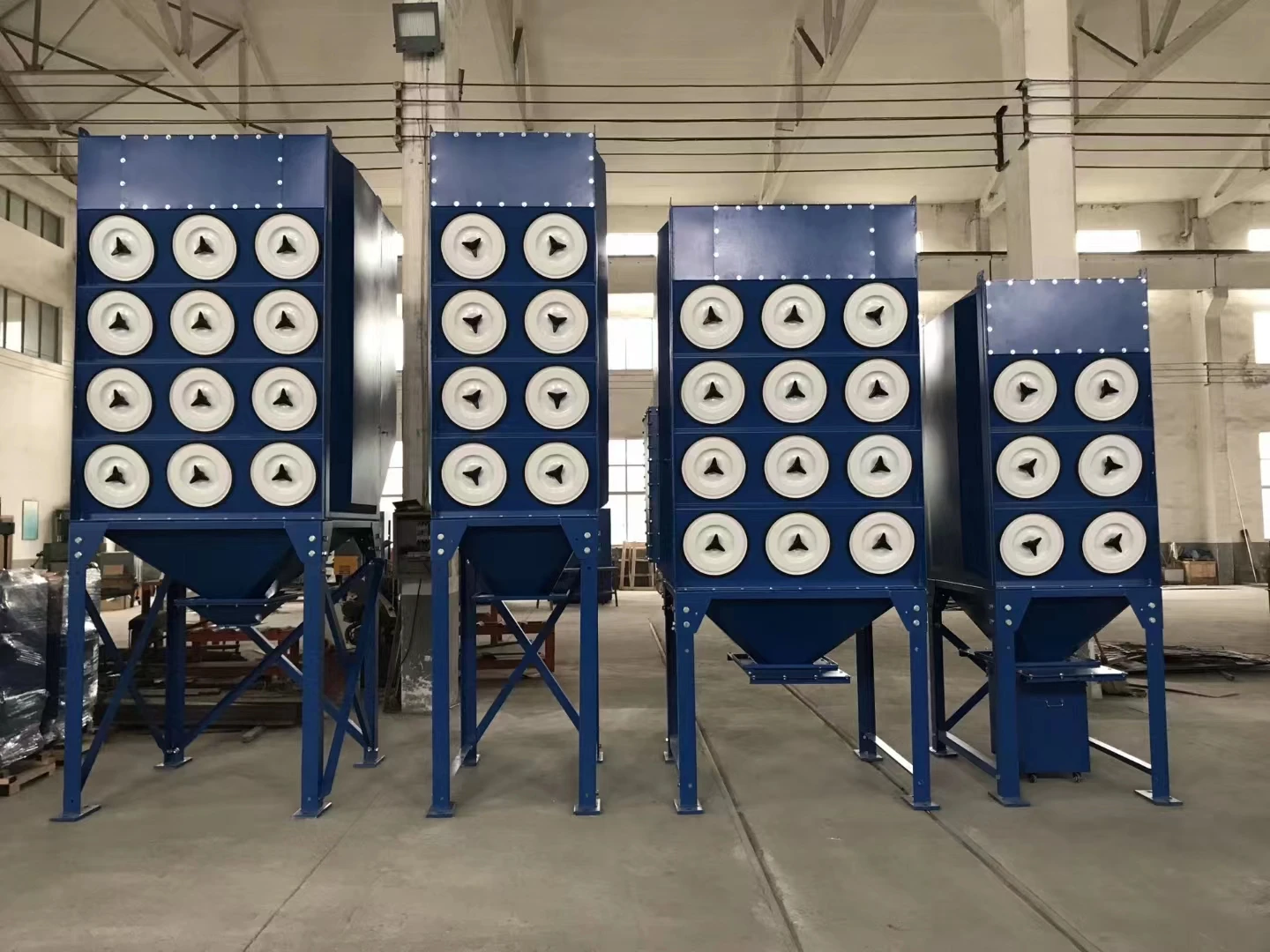 Industrial Milk or Metal Powder Clean Filter Drum Type Dust Removal Equipment