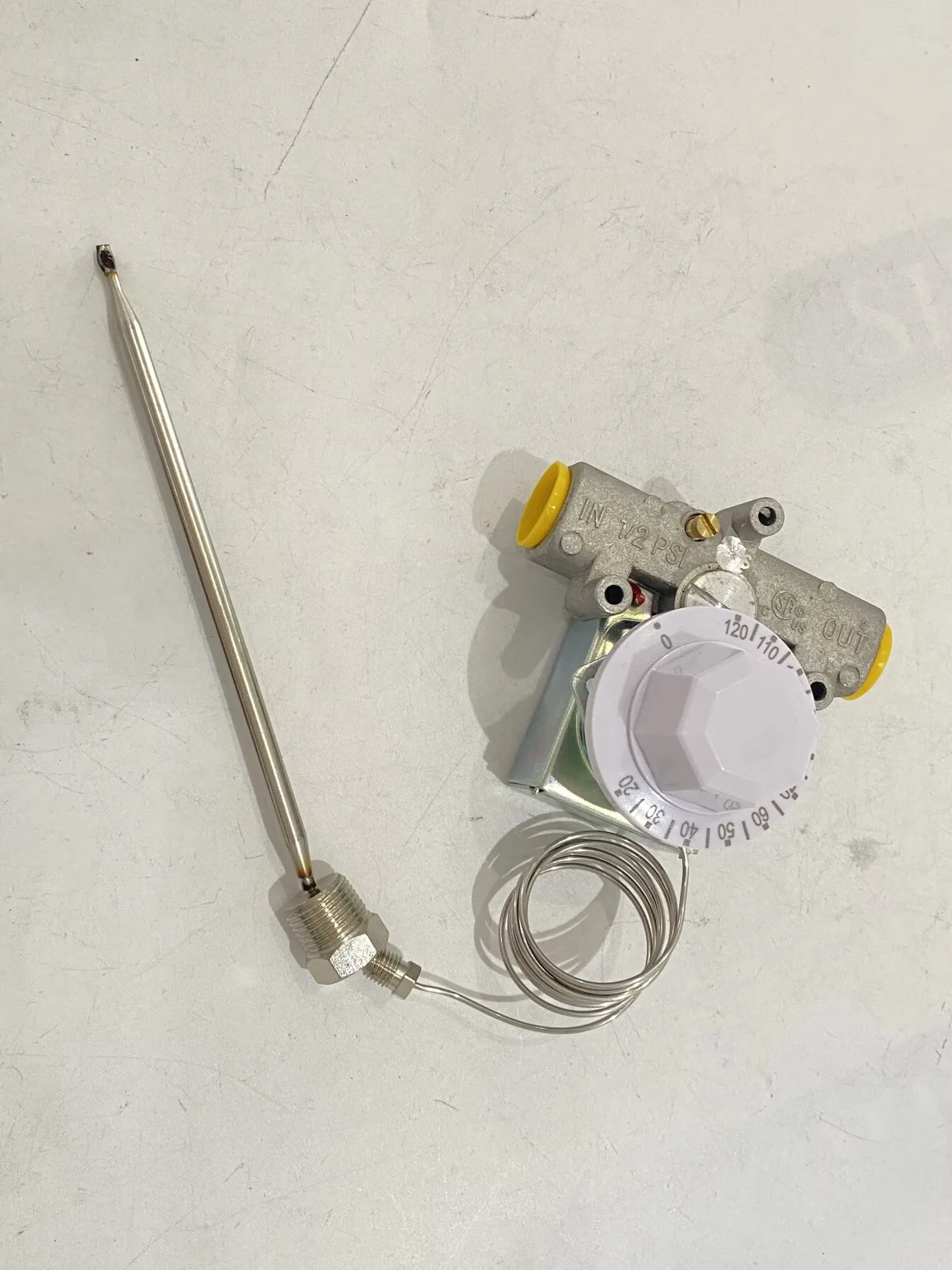 Temperature Control valve 1/4 gas pipe temperature controller