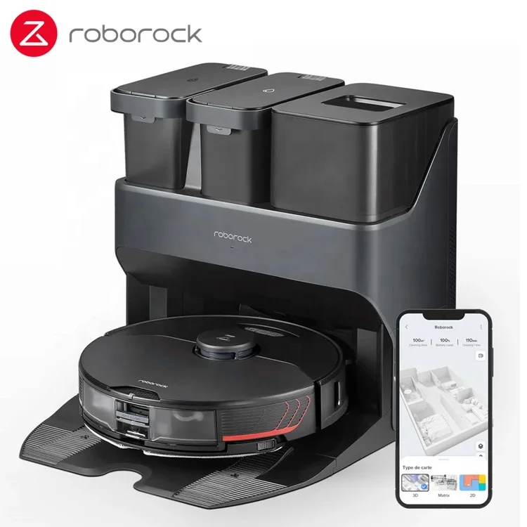 Робот-пылесос Xiaomi S7maxv Roborock S7 Maxv Ultra оригинальный, 5100 Па