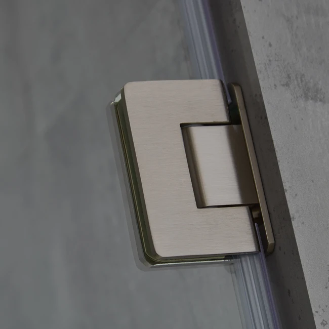 OEM ODM 10mm Shower Door Frameless Shower Glass Room Hotel Bathroom Glass Shower Screen