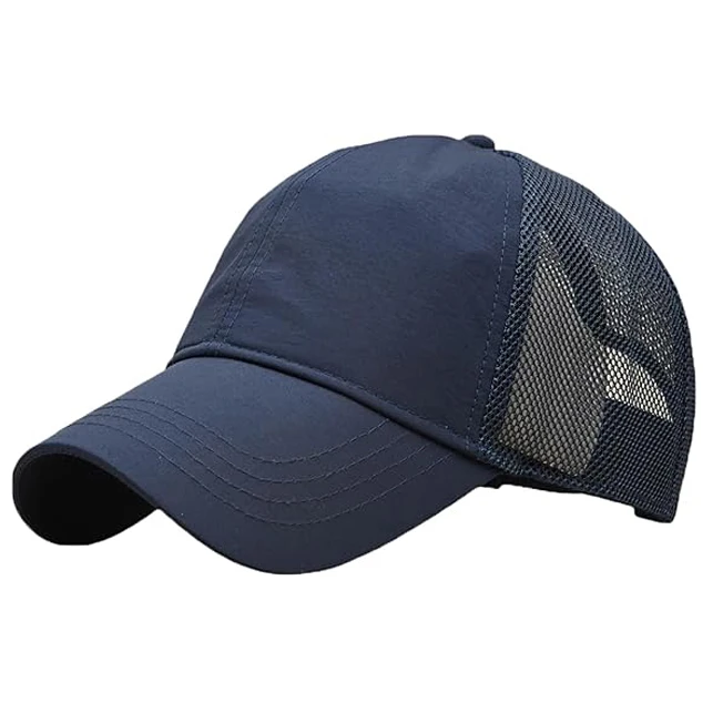 Customer Logo Embroidery Oversize Quick Dry Mesh Baseball Cap XXL Big Head Hats for Men Large Head Hats Dad Hat Adjustable