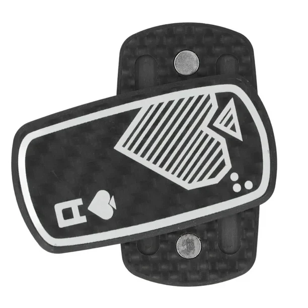 Carbon Fiber Fidget Slider Magnetic EDC Metal Lucky Poker Coin Stress Relief Toy Poker Fingertip Pop Push Sensory Toys
