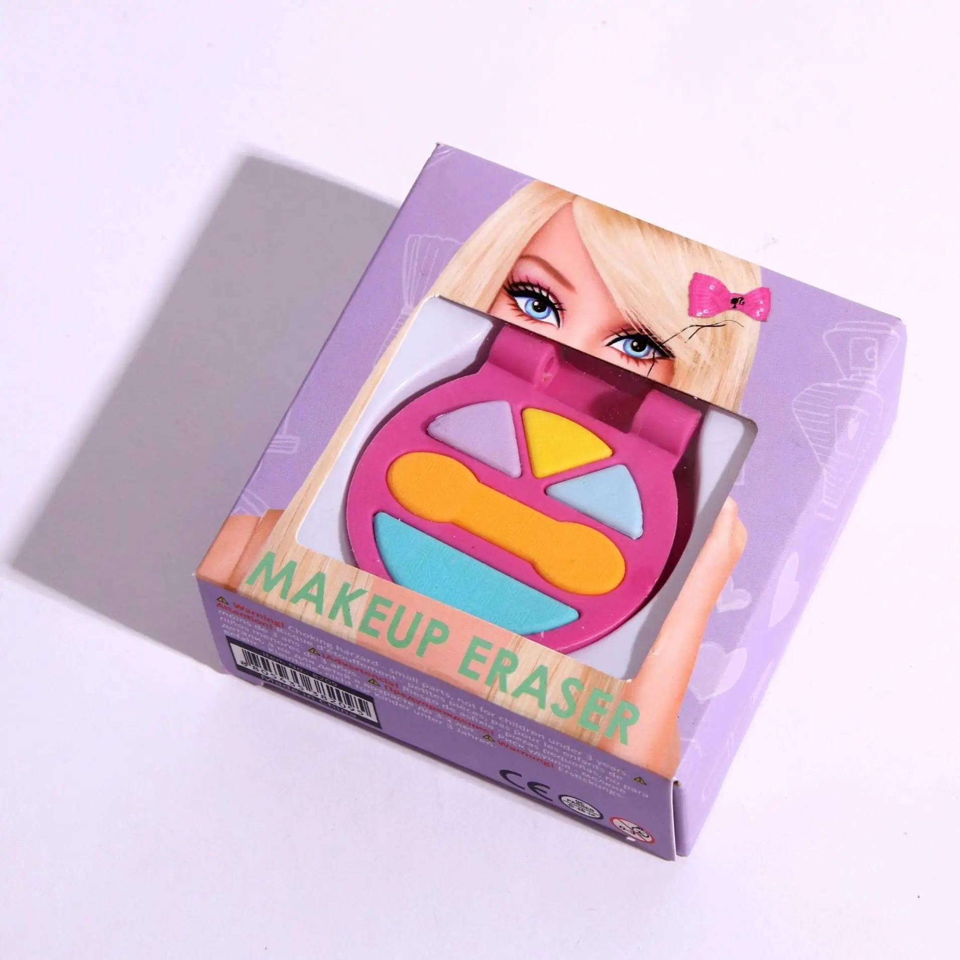Creative eraser sets school stationery gift set kawaii cute make up eraser for girls