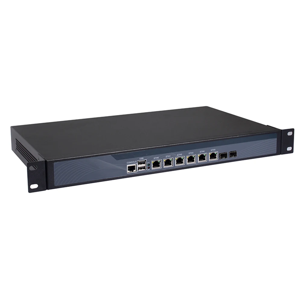 
Partaker R10 Firewall Mikrotik Pfsense VPN Network Security Appliance Router PC Core I5 3470 Processor 6 LAN 2 SFP 