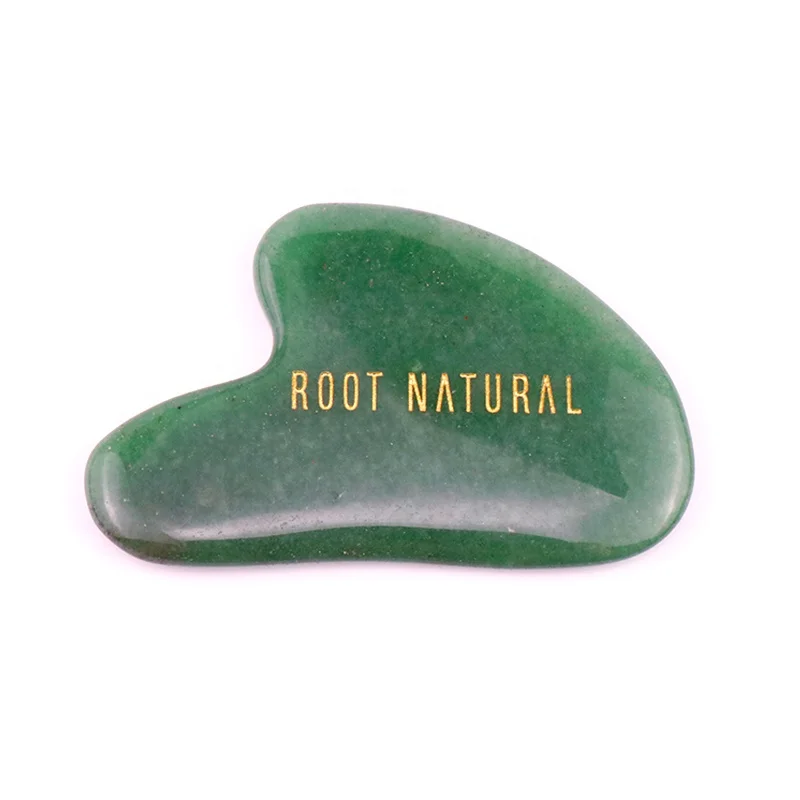 
Super Cheap Amazon Hot Selling 100% Natural Green Jade Gua Sha Scraping And Facial Roller Jade Stone Massage 