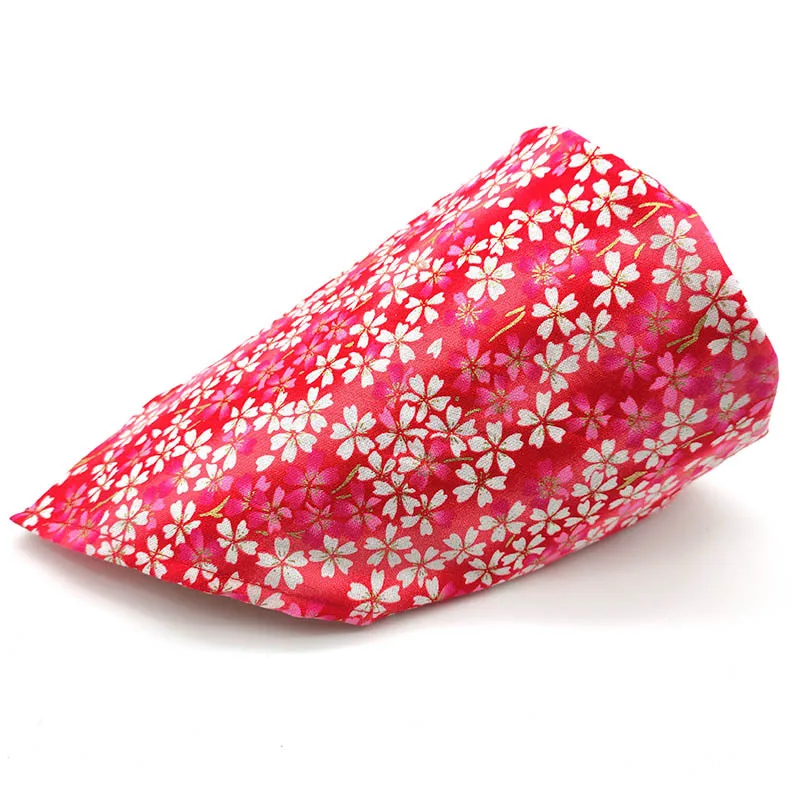 Factory Wholesale Custom Printed Cotton Triangle Adjustable Dog Scarf Bandana Collar