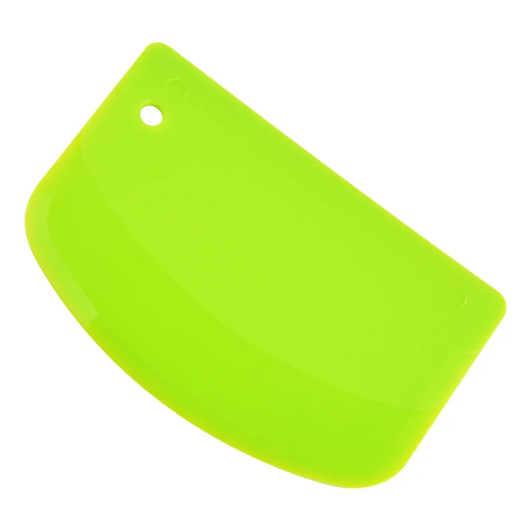 Best Price Pp Plastic Scraper Baking Tools Cream Dough Cutter Baking Pastry Tool Dough Cutting Cake Scraper