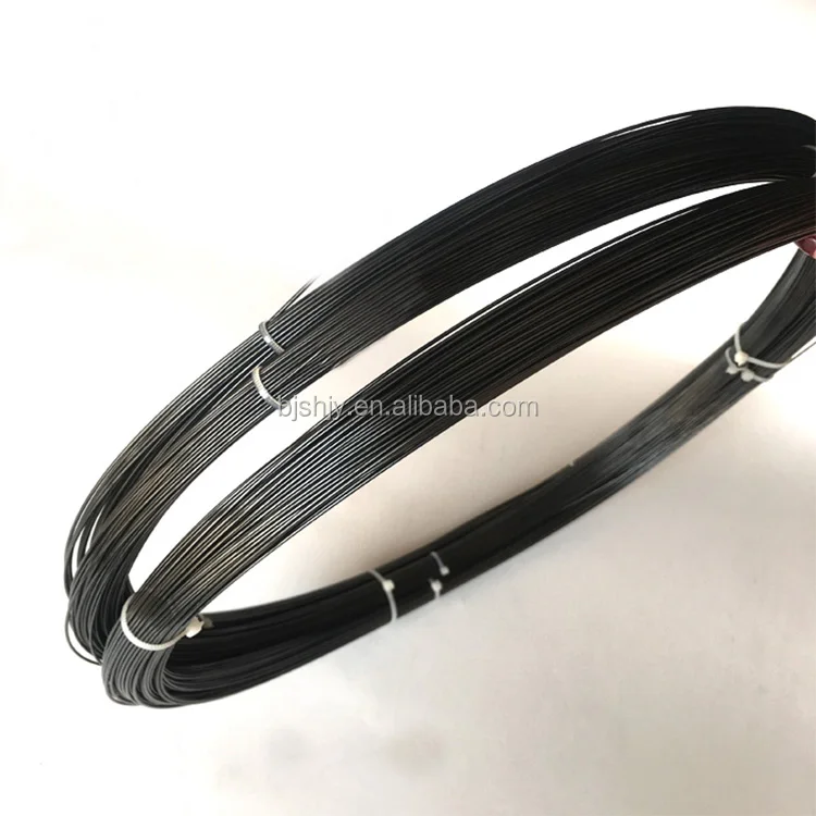 W material vacuum coating heating black tungsten wire price