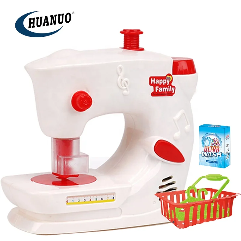 play house set simulation furniture toy children sewing machine toy with light and music