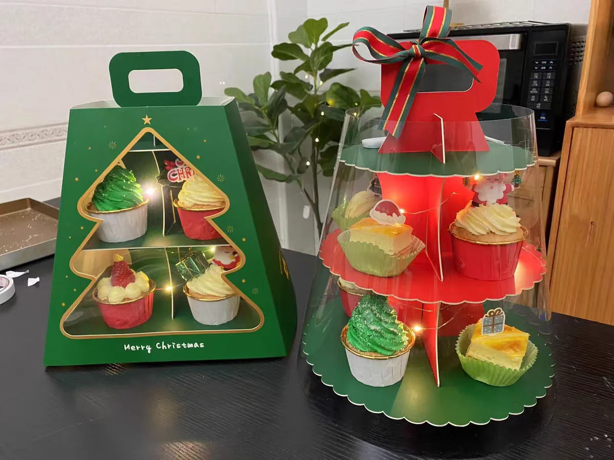 Factory Direct Paper Cupcake Display Case,Cake Stand,Cupcake Stand