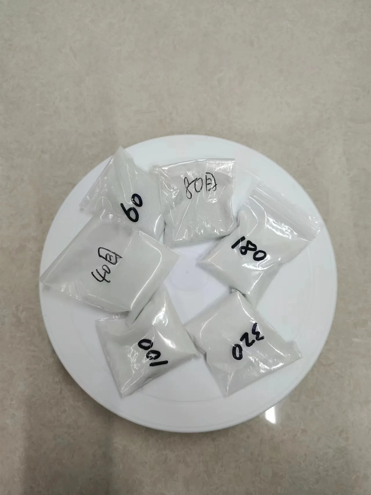 Manufacture Industrial abrasive glass beads sandblasting road marking glass microsphere