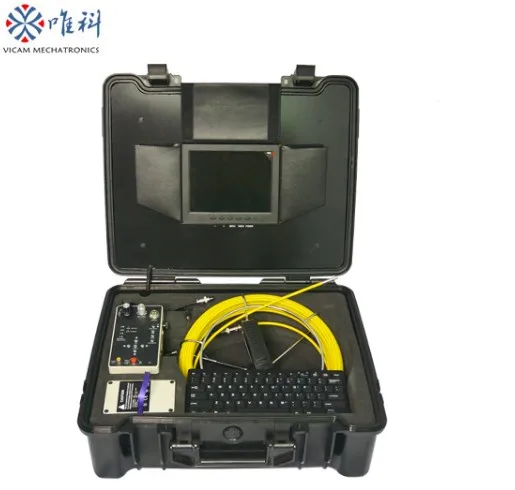 Super mini borescope endoscope 6mm waterproof inspection camera with 20m cable and DVR function