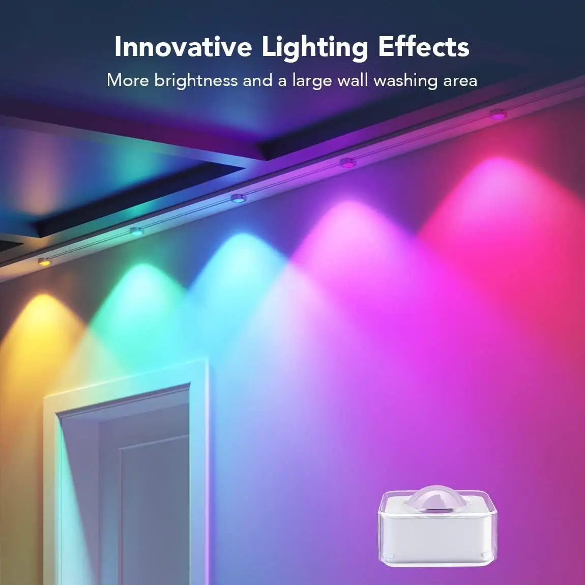 Outdoor Eaves Light String Hot Sale Christmas RGBIC LED Ip67 Waterproof Holiday Garden Point Lights Wifi App Controlled