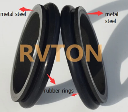 Kobelco sk75 excavator front idler floating seal group model cfa 148x175x17 for track rollers
