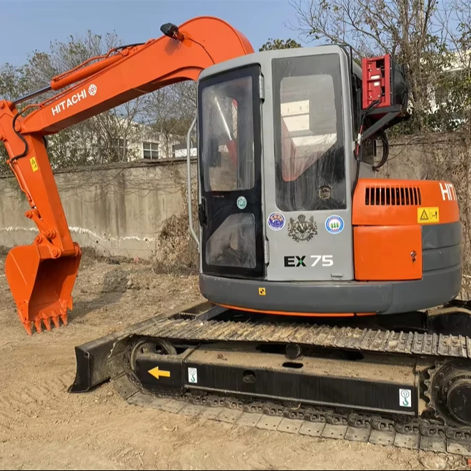 Экскаваторы Hitachi EX75US-5 с лезвием и без него EX120-5 для продажи в Малайзии на новом продукте 2019 предоставлено JP