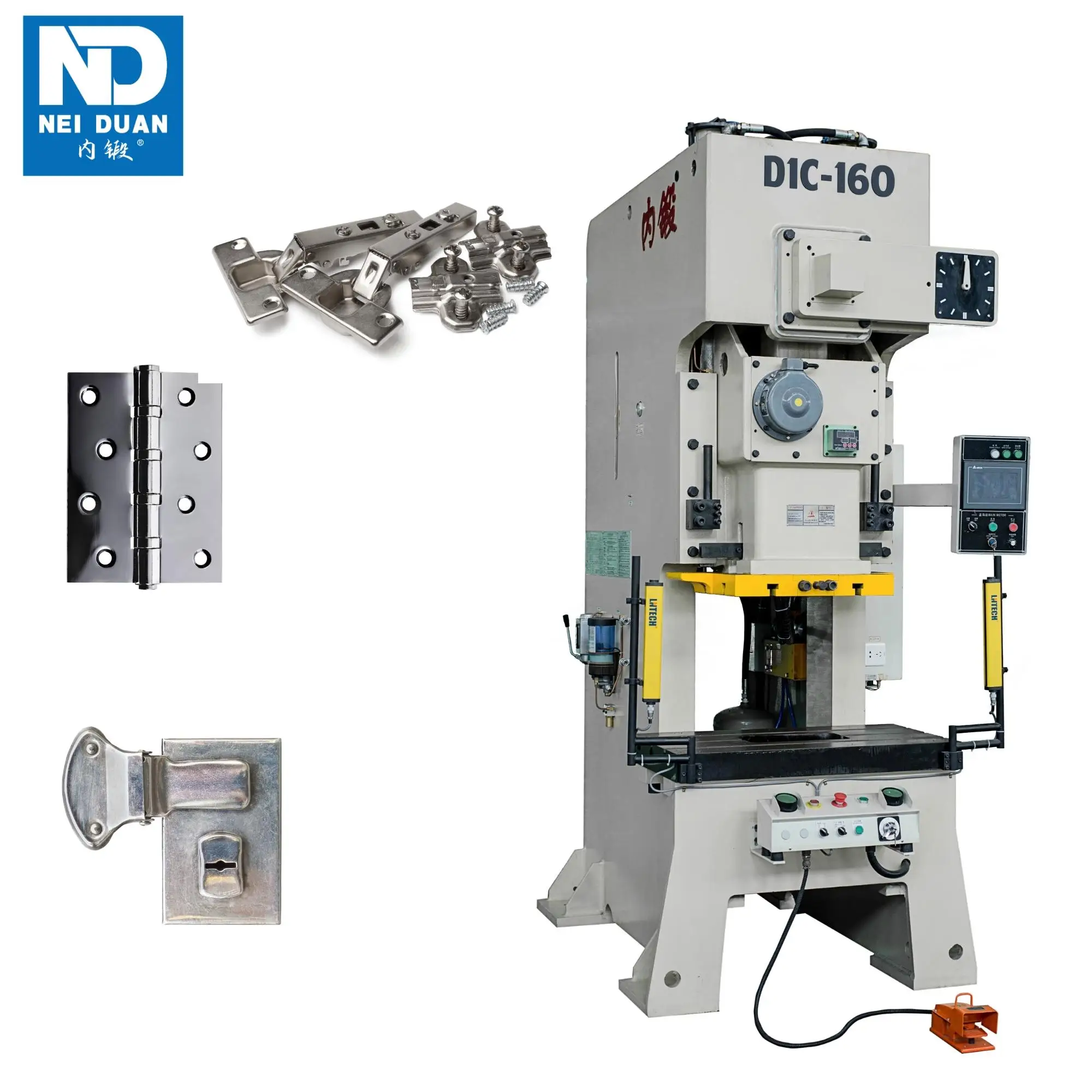 Door Hinge Making Machine Power Press Hinge Manufacturing Machine Door Hinges Productions Machines From NEI DUAN