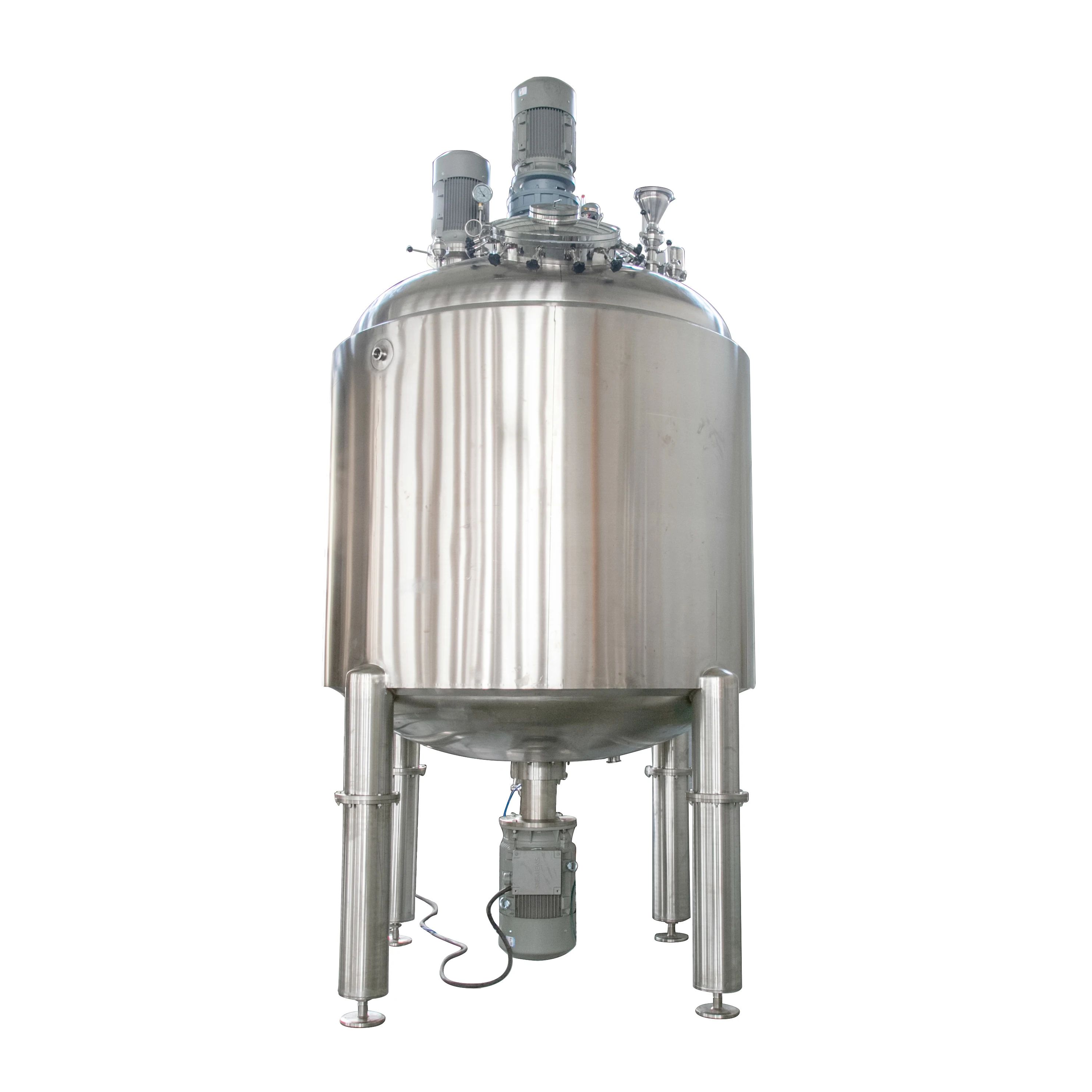 Stainless steel pharmaceutical liquid aseptic cosmetic tank oil juice  mixing storage tank