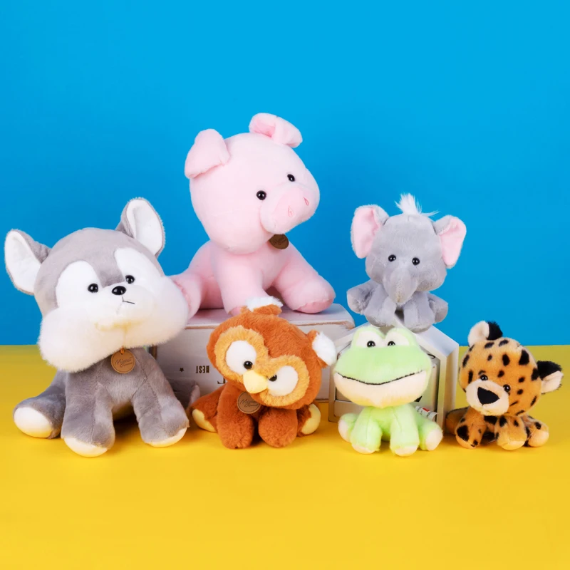 15cm Crane machine Mini Plush Keychain Pendant Toy claw Machine Doll stuffed Animal Plush Toy