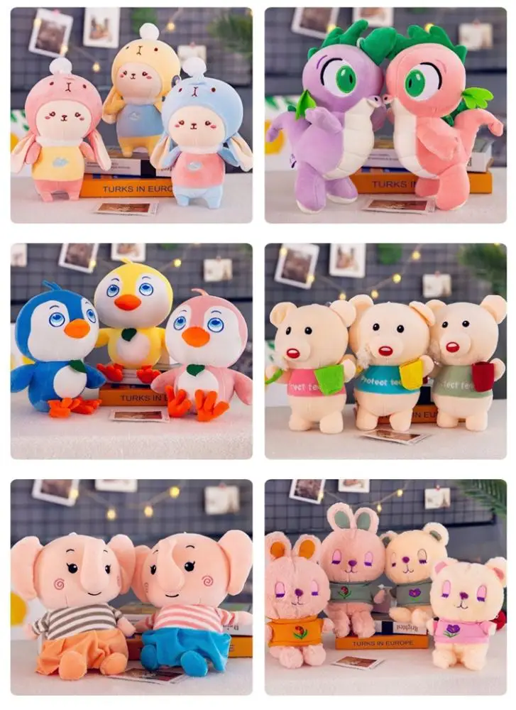 hot sale crane machine toys claw game plush toys UFO catcher