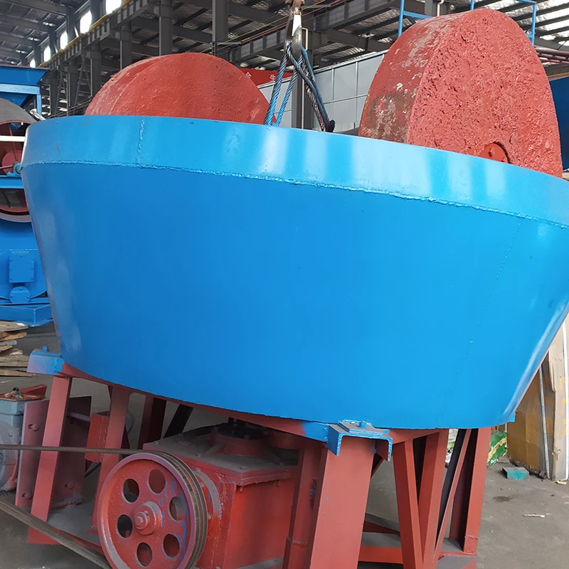 2024 Hot Sale China Wet Pan Mill for Gold Copper Silver Ore Grinding Mill Wet Pan Mill Price