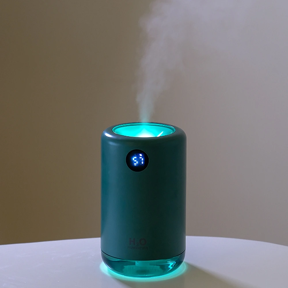 
USB mini Wireless Ultrasonic Air Humidifier 500ML 2000mAh Portable Aroma Water Mist Diffuser Battery Aromatherapy Air purifiers 
