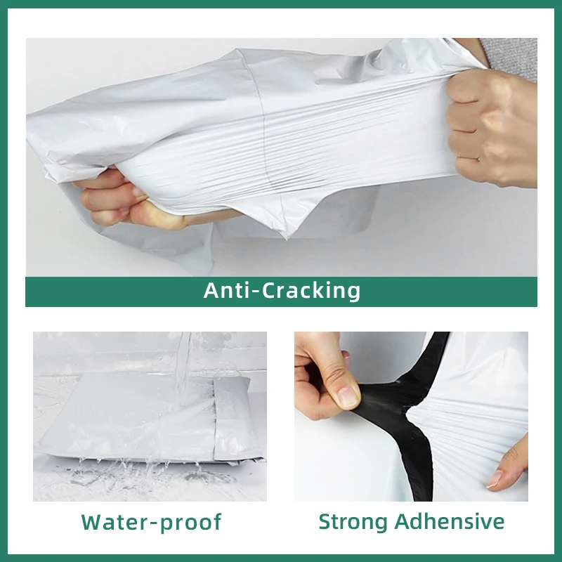 biodegradable bamboo courier bag post custom 19x24 Inch Teal 50 Pack Extra Large S automatic bagger Poly Mailers