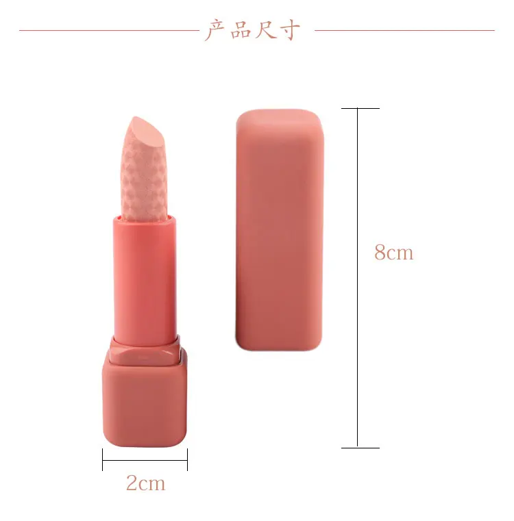 Wholesale Moisturizing Vegan Matte Creamy Private Label Lipstick Engraved long lasting Korean Makeup Products Woman Lipstick