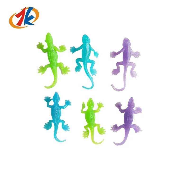gecko toys for kids toddlers lizard kit artificial model reptile animal figures realistic educational toy children wall crawler