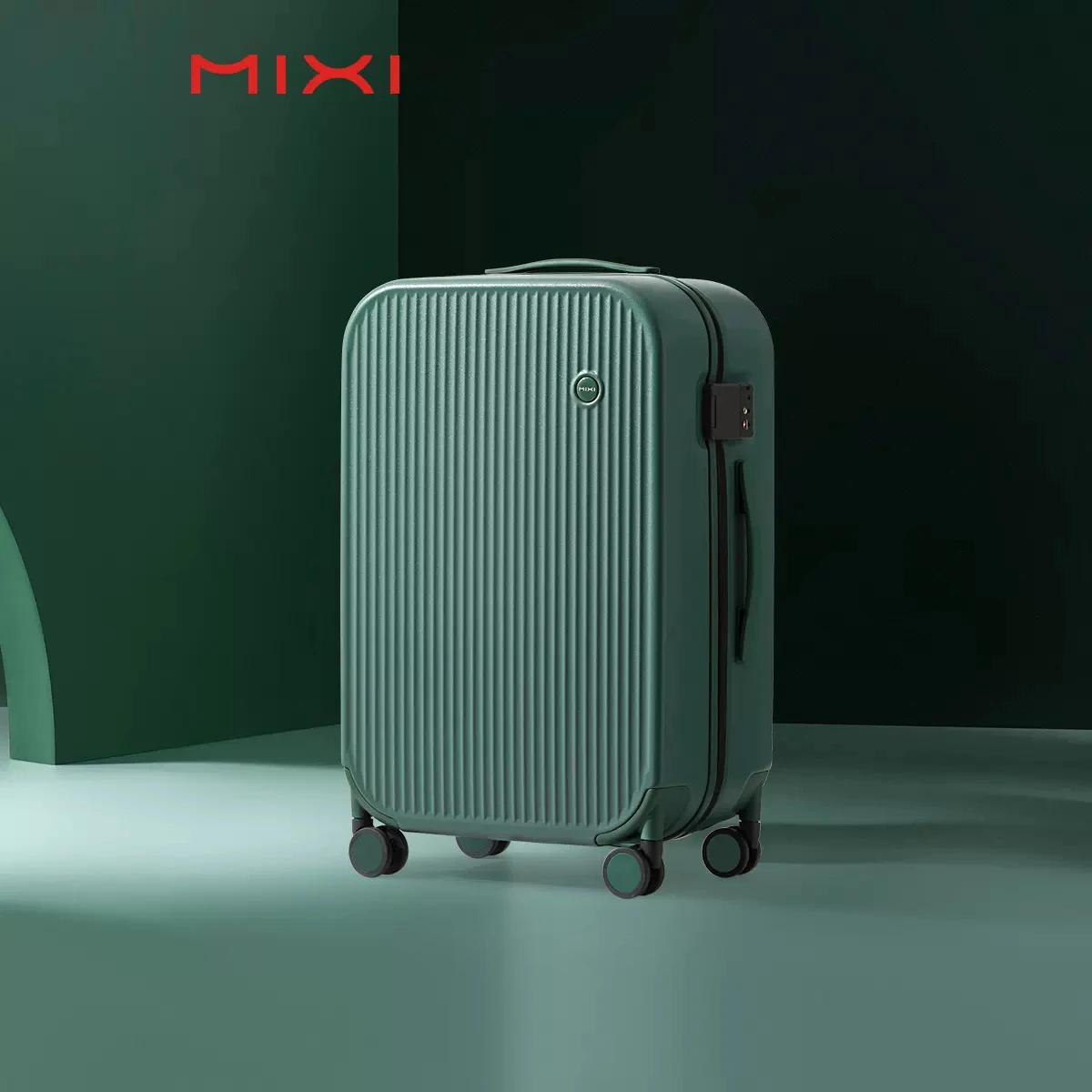 Комплект чемоданов Mixi smart TSA с замком luggagr легкий чемодан на молнии YKK Жесткий Чехол колесиках легкие чемоданы для переноски