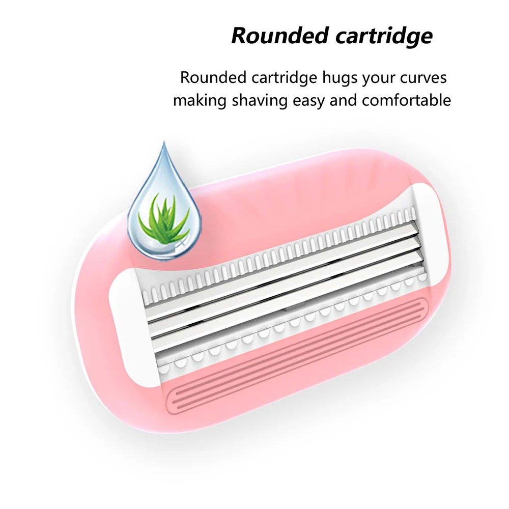 New Close Shave Razor Travel Case Flawless Mini Facial Hair Razor for Women