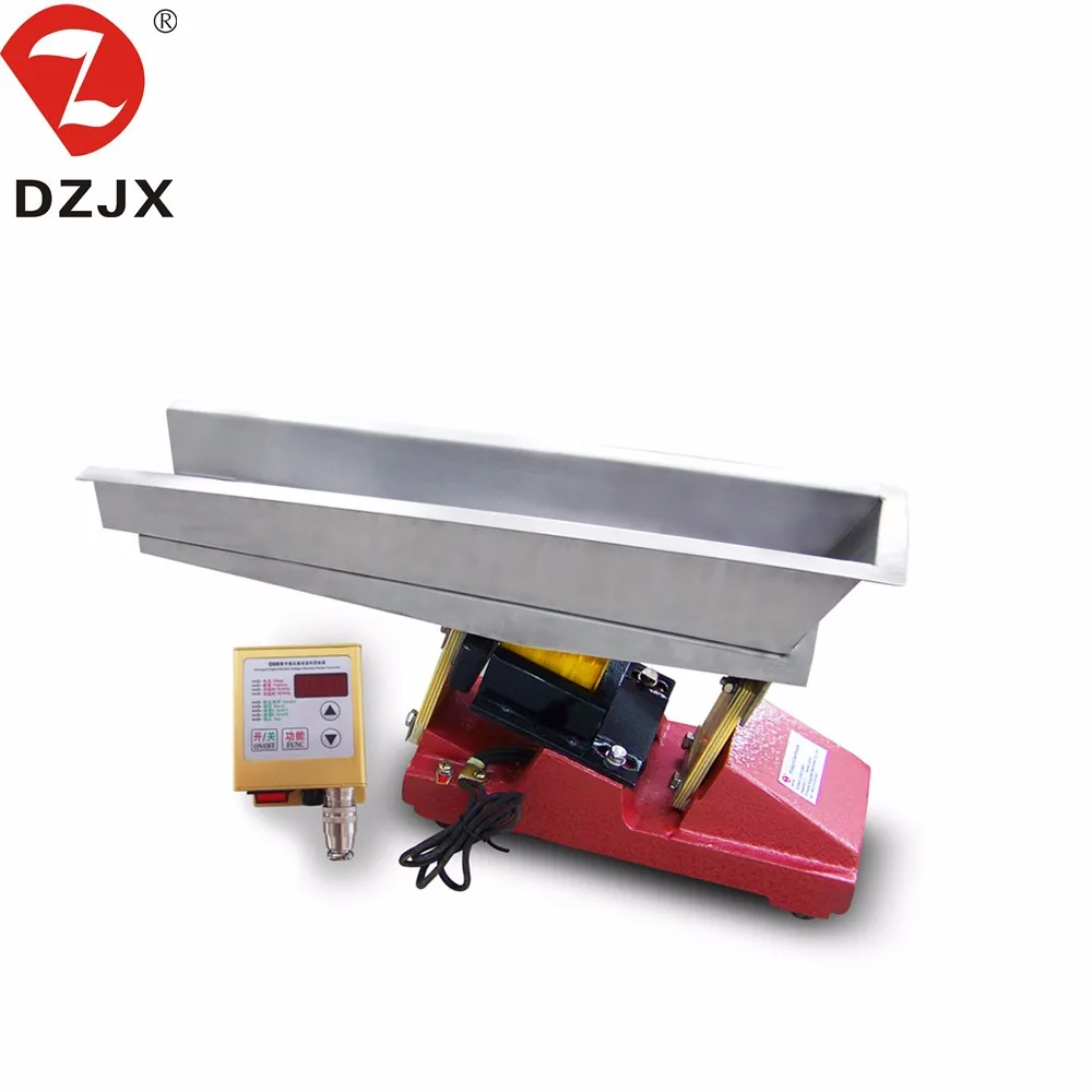 Factory Price Small Hopper Electromagnetic Vibrating Feeder Machine DZ China 0.1-6.0t/h CE ISO SGS 3000r/min Electric Provided