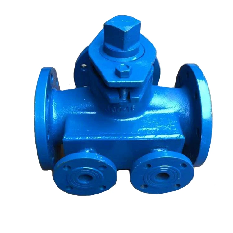 WCB Flange Lined Fluorine Plug Valve High Quality DN32 16bar WCB Flange Lined Fluorine Plug Valve