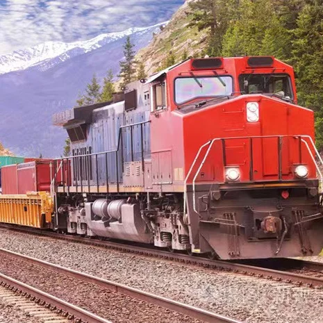 cheapest rate Railway train China to Kazakhstan Russia transport car/truck freight forwarder train shipping cargo service