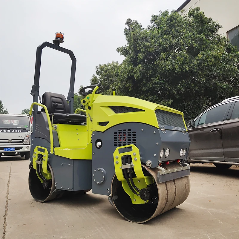 Asphalt Rollers Road Machinery Mini Compactor 3ton 4ton 5ton Double Drum Driving Roller