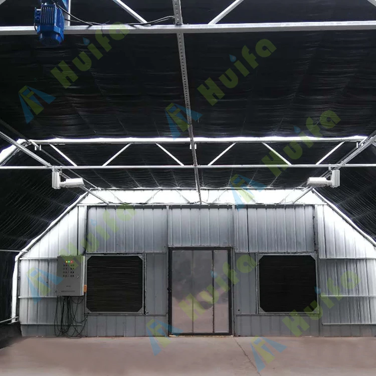 Medical Planting Hemp Agricultural Greenhouse with Blackout Curtain