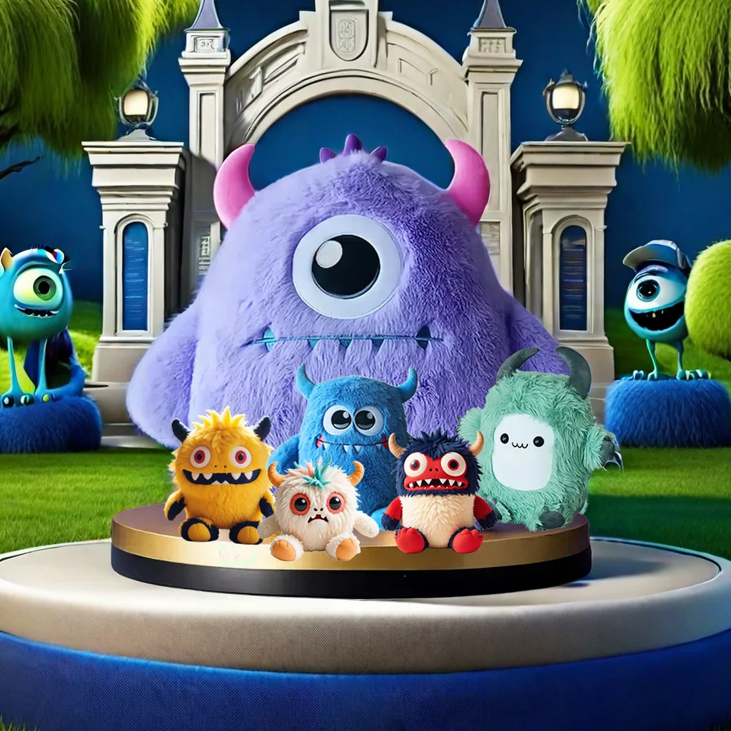2024 hot selling Factory customized model monster series doll warm plush toys gifts wholesale