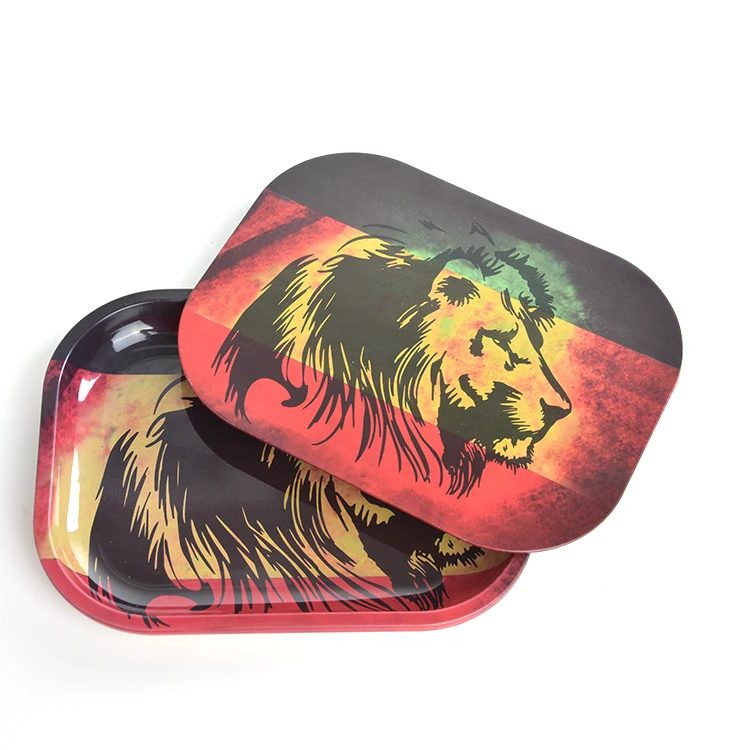 Новый дизайн, оптовая продажа, металлический поднос, доступен индивидуальный дизайн, поднос лучшего качества, оловянный поднос с крышкой