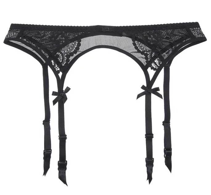 Women Sexy Black Women Garter Belt Sock Garters Belt Suspender Corsets