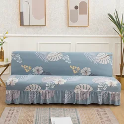 Sofa Covers with Skirt New Printed All-Inclusive  Soft couch cover Modern slipcover stretch elastic 1234 seater knit spandex