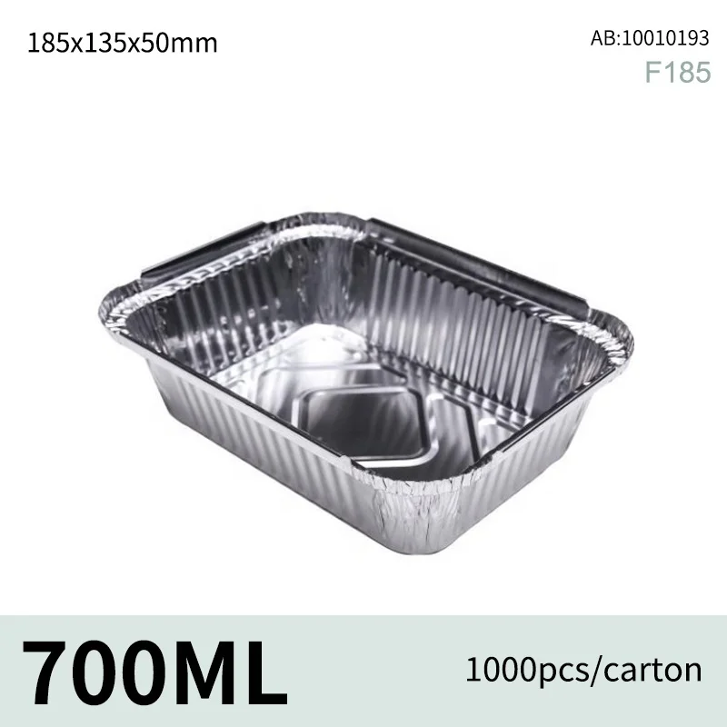Food Packaging Disposable Tin Foil Dishes Pan Catering Aluminium Foil Container Tray