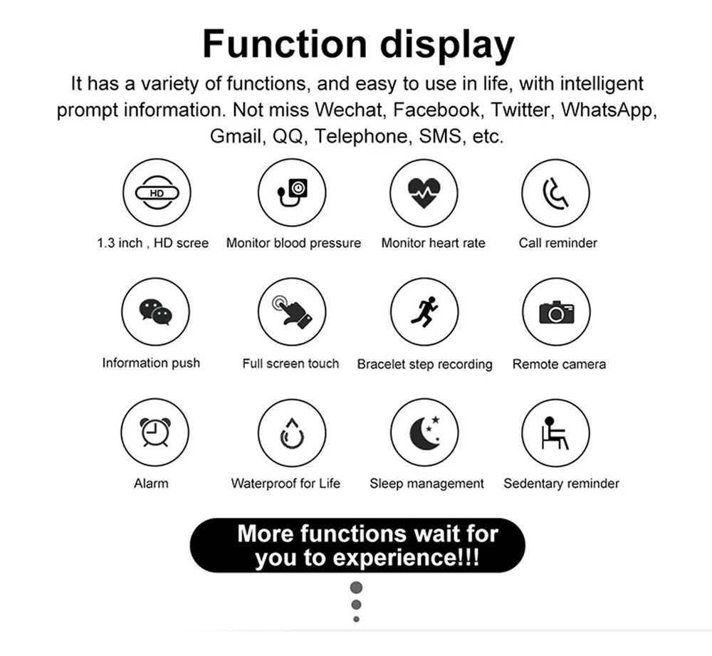 P8Y Touch Smart Watch Bracelet Men Blood Pressure Smartwatch Women Waterproof Heart Rate Tracker Sport Watch For Android IOS
