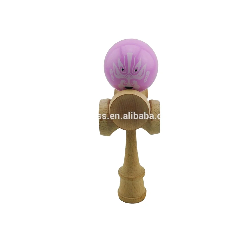 Wholesale Factory Cheap Wood Various Colors Mini Kendama Colorful Wooden Toy