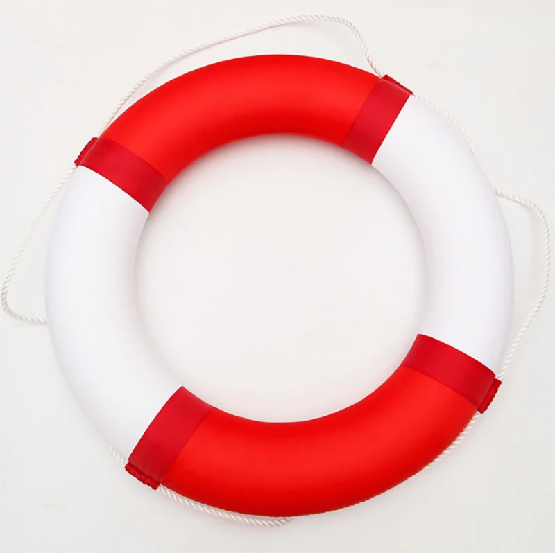 NiuFuRui New Products High Quality 44cm marine EVA Foam life ring buoy