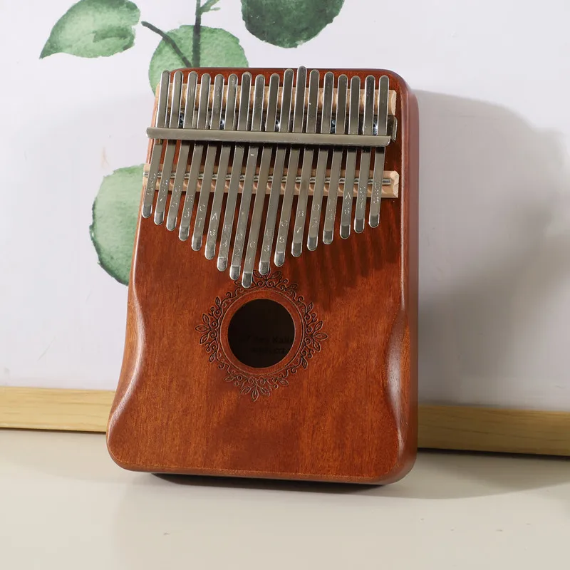  Красное дерево kalimba музыкальный инструмент Kalimba 17 клавиш большой палец фортепиано
