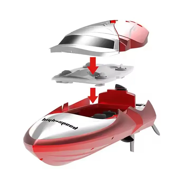 RC gas boat H106 Popular kids toys radio control rc boat high speed with 28km/h Long Range rc Boat