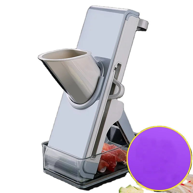 Multifunctional vegetable cutter Homesmart Vegetable Cutter Fruit Chopper Slicer Vegetable Cutter with Container and Blades