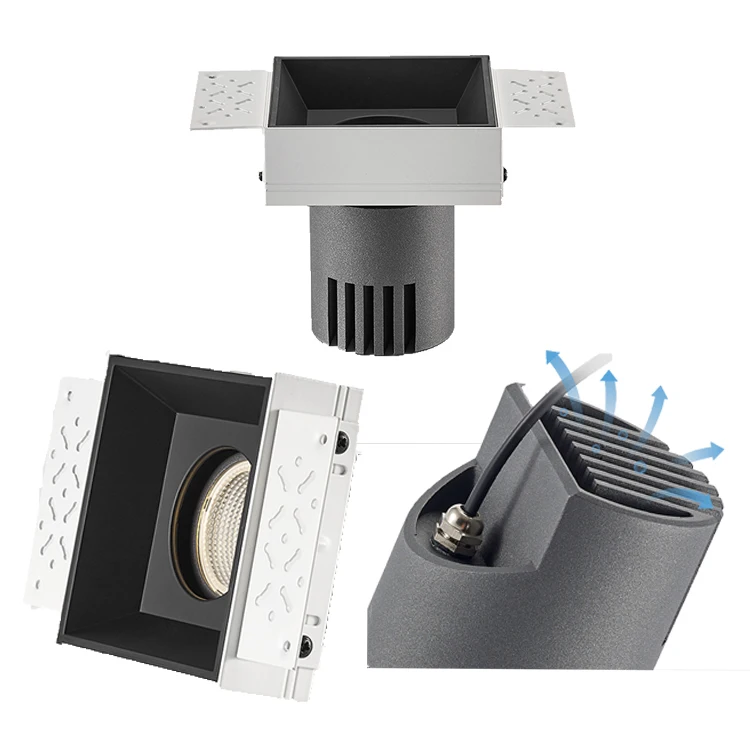 Hot sale scon square recessed downlight adjustable square downlight square led downlight grill light  FOE HOTEL
