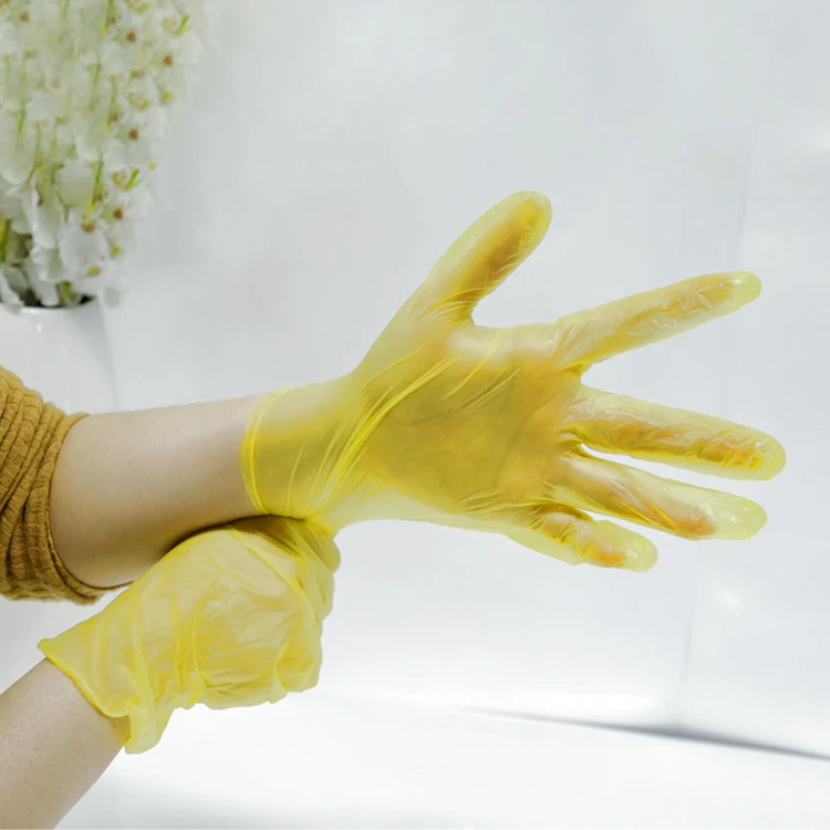 High Quality Hot Sale Waterproof Pvc Glove Kitchen Worker Wholesale Gloves Cheap Vinyl Exam Gloves
