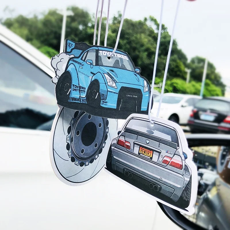
promotional customized design car air freshener /custom paper air freshener/hanging air freshener 